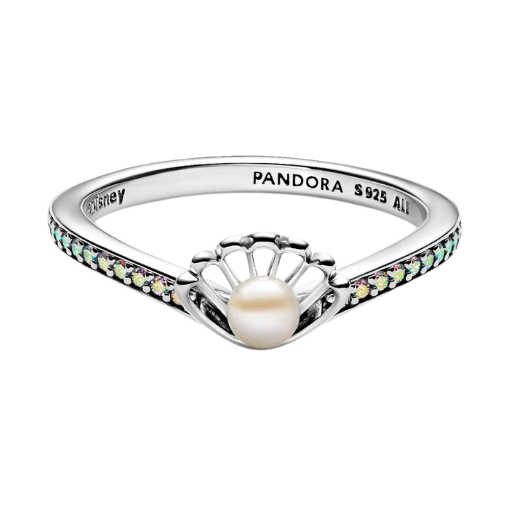 PANDORA RAISED HEART PROMISE RING NAVY BLUE + GIFT KIT 