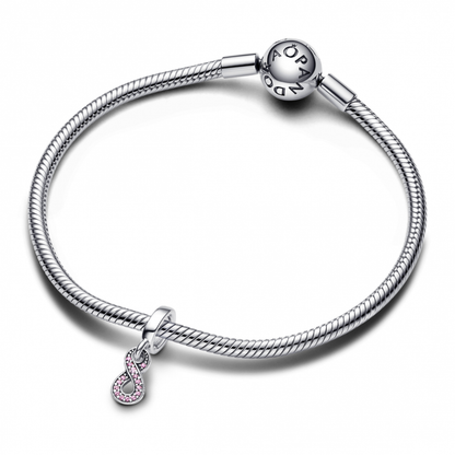 PANDORA HEART CHARM THANK YOU FOR BEING MY MOM 