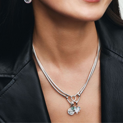 PANDORA HEART CHARM THANK YOU FOR BEING MY MOM 