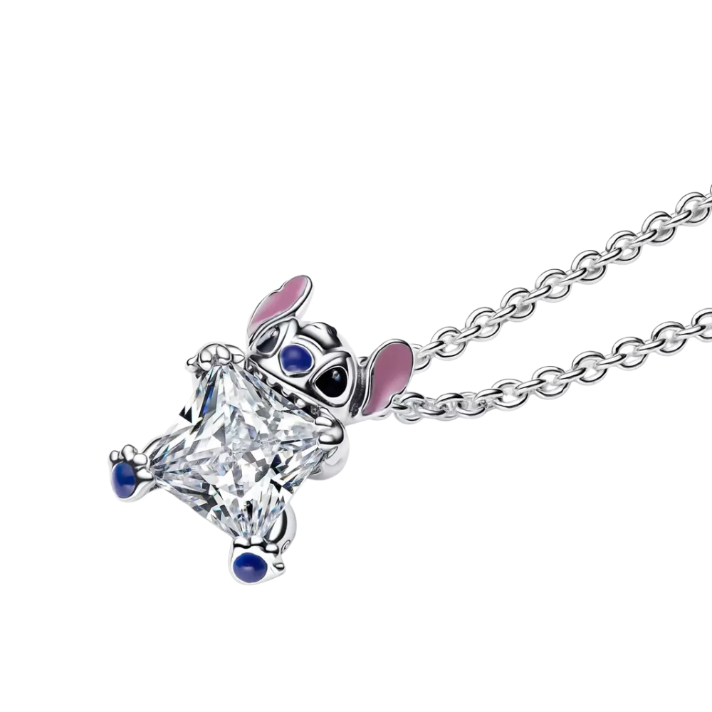 COLLAR PANDORA CORAZON DE ZIRCONIA S925