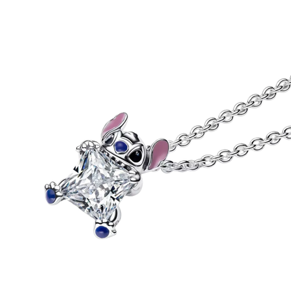 COLLAR PANDORA CORAZON DE ZIRCONIA S925