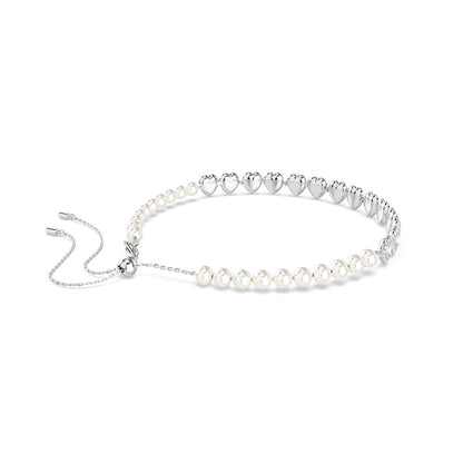 COLLAR CHOKER SWAROVSKI ARIANA GRANDE  PERLAS CORAZONES + KIT DE REGALO