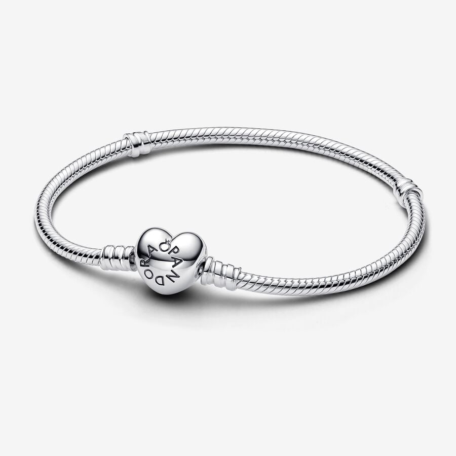 PULSERA SERPIENTE CORAZÓN PANDORA S925 - ZOCALO ONLINE