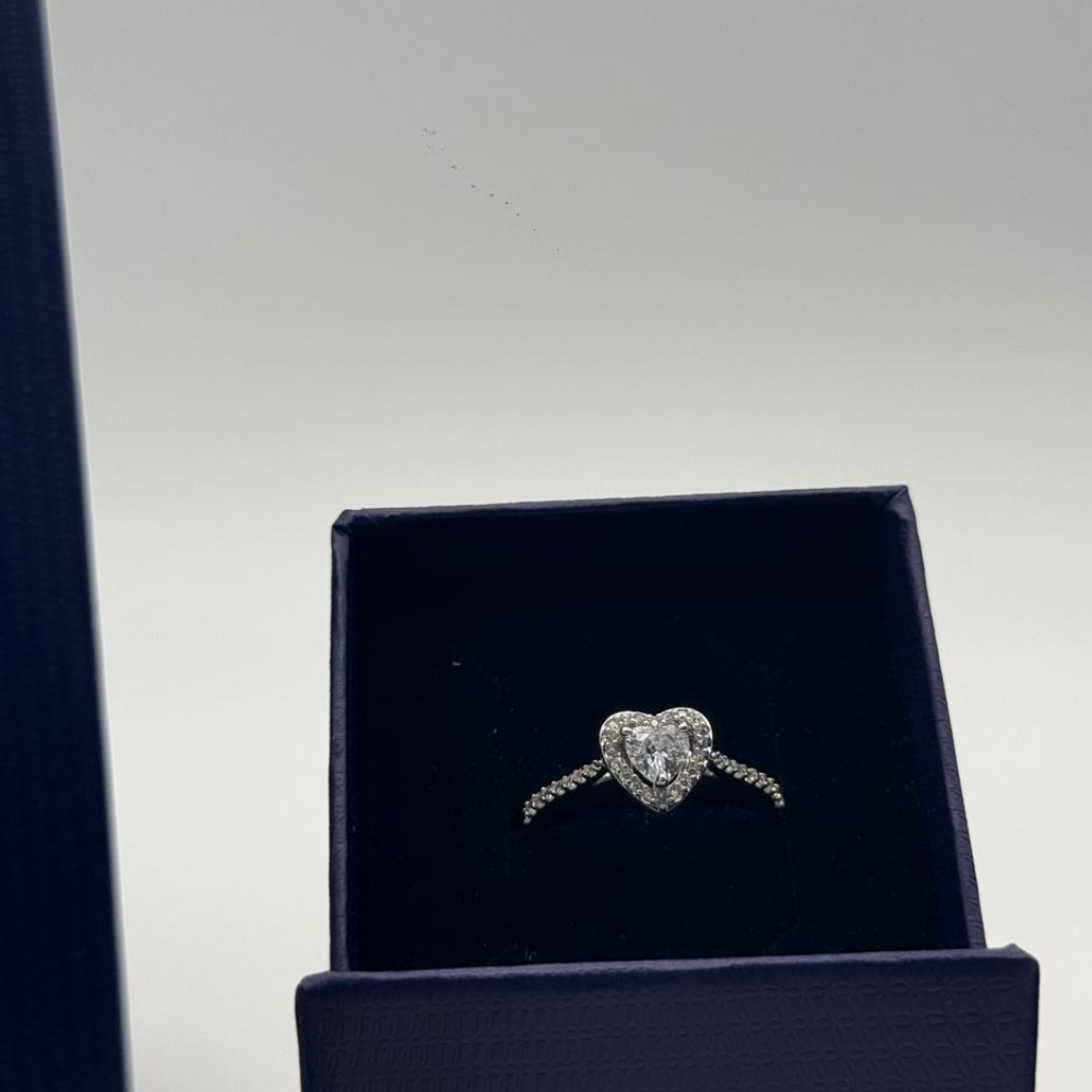 ANILLO PROMESA COMPROMISO SWAROVSKI UNA ANGELIC CORAZON AMOR ZOCALO ONLINE