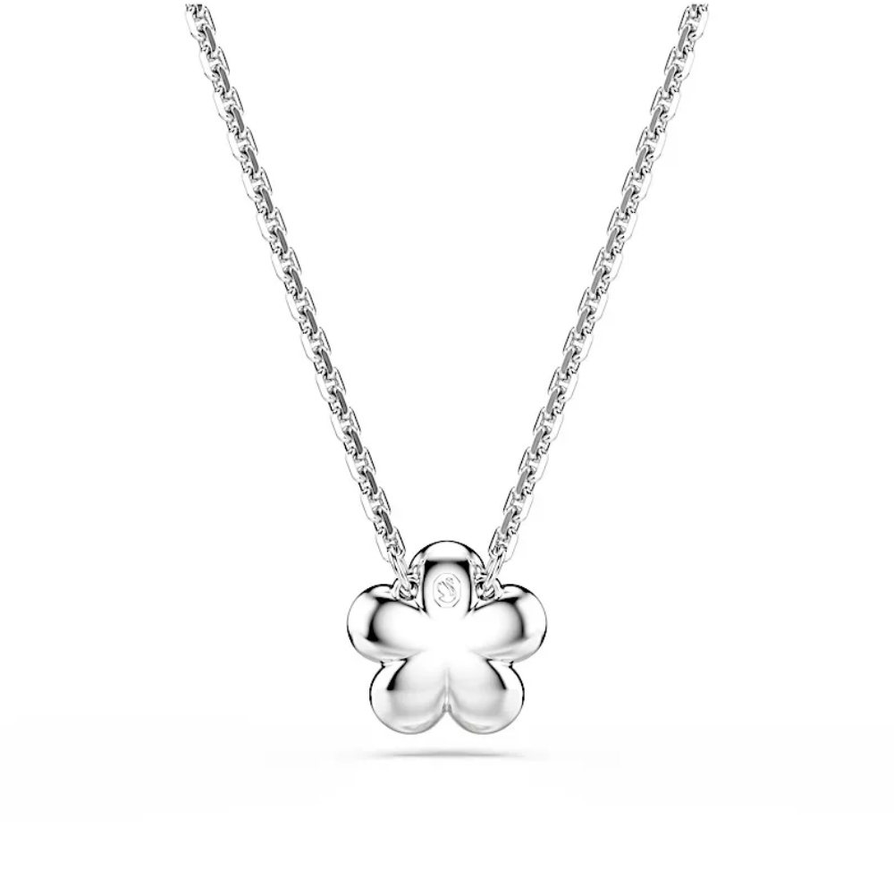 COLLAR SWAROVSKI ARIANA GRANDE FLOR BLANCA + KIT DE REGALO ZOCALO ONLINE