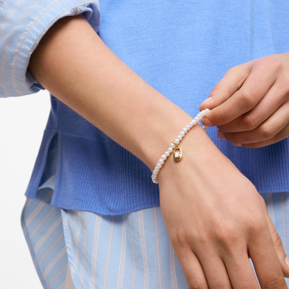 PULSERA BRAZALETE TOUS ELASTICA NACAR ORO 18K PLATA CAMILLE ZOCALO ONLINE