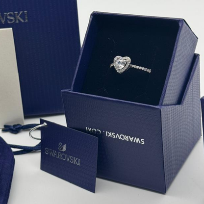 ANILLO PROMESA COMPROMISO SWAROVSKI UNA ANGELIC CORAZON AMOR ZOCALO ONLINE