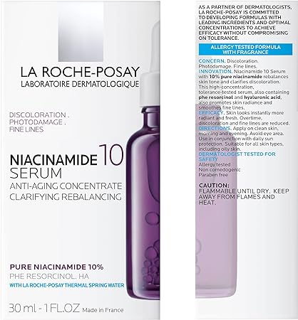 SERUM La Roche Posay Niacinamida 10% - 30 ML - ZOCALO ONLINE