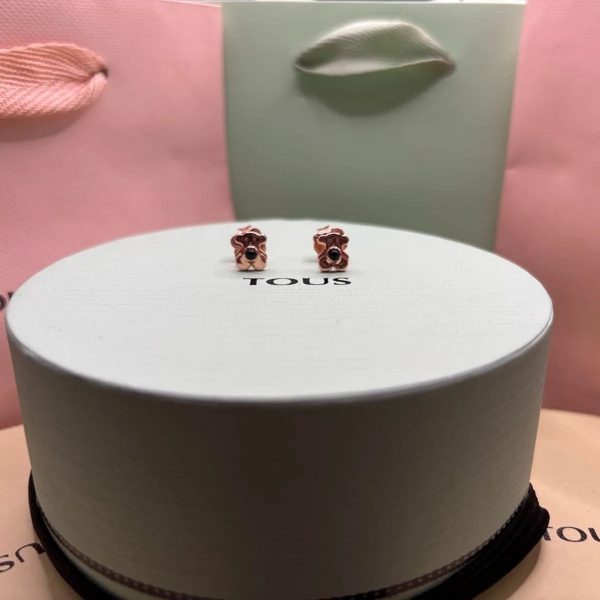 SWAROVSKI FLORERE IDYLLIA FLOWER PENDANT NECKLACE BLUE GOLD CRYSTALS + GIFT KIT 