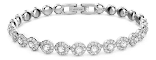 PULSERA CRISTAL SWAROVSKI TENIS ANGELIC HALO + KIT DE REGALO