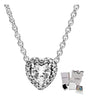 Collar Corazón Elevado Pandora