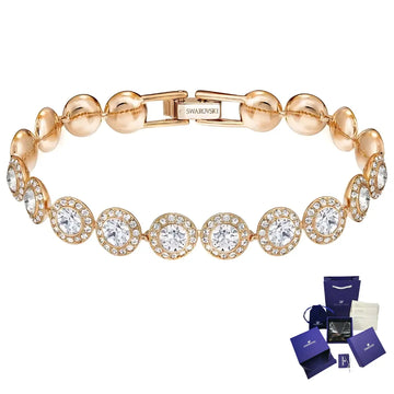 Pulsera Cristal Tenis Angelic Halo Swarovski