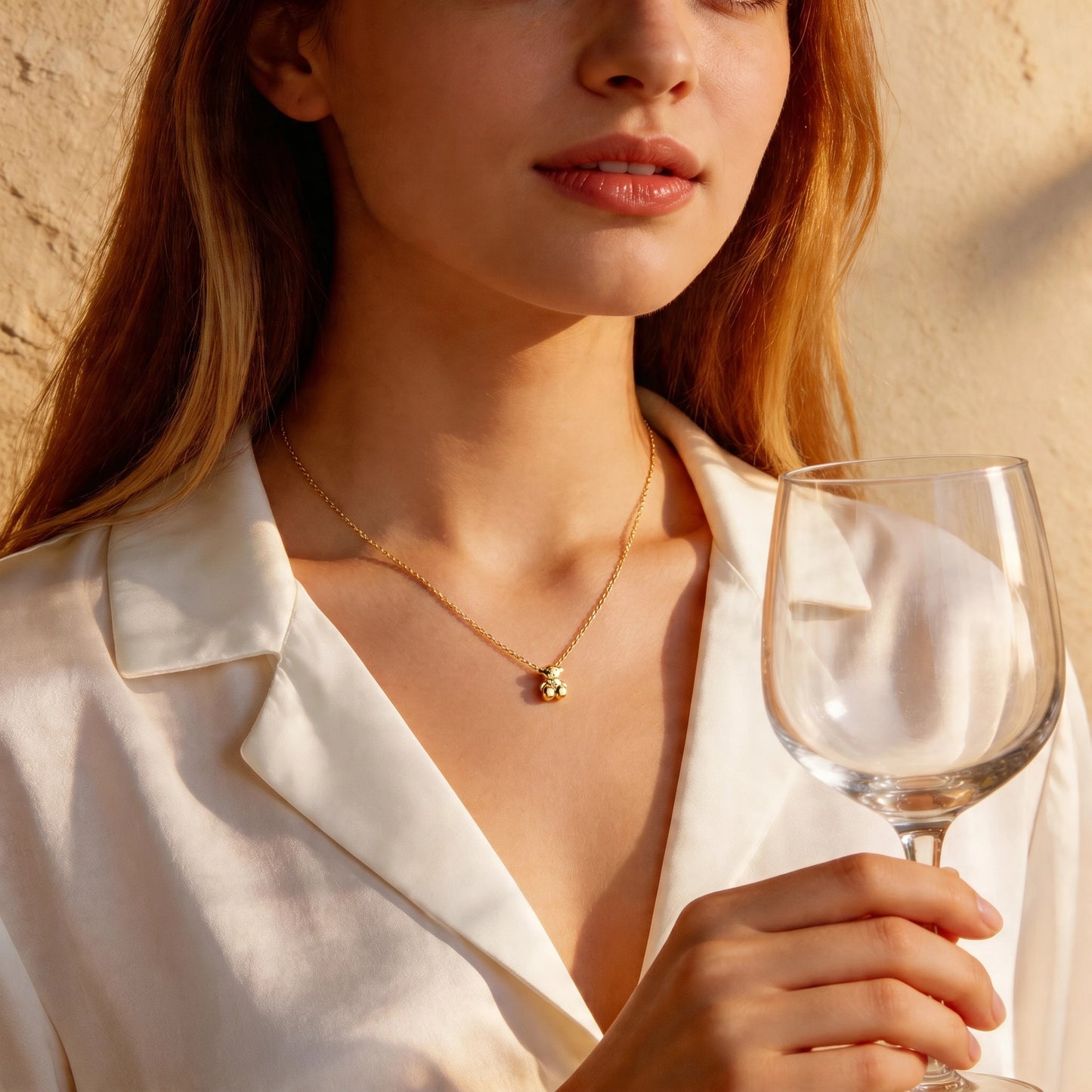 COLLAR TOUS CORTO OSO TEDDY BEAR ORO 18K LILGAT ZOCALO ONLINE