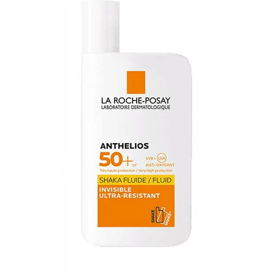 BLOQUEADOR SOLAR La Roche-Posay Anthelios Shaka Fluid SPF 50 - 50 ML - ZOCALO ONLINE