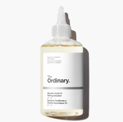 THE ORDINARY Solución tonificante de ácido glicólico al 7% - 240 ML - ZOCALO ONLINE