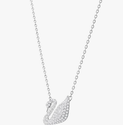 COLLAR DANCING SWAN CLASSIC CISNE BLANCO CRISTAL SWAROVSKI