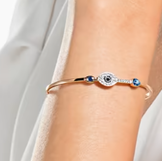 PULSERA BRAZALETE OJO TURCO MALDITO SWAROVSKI + KIT DE REGALO