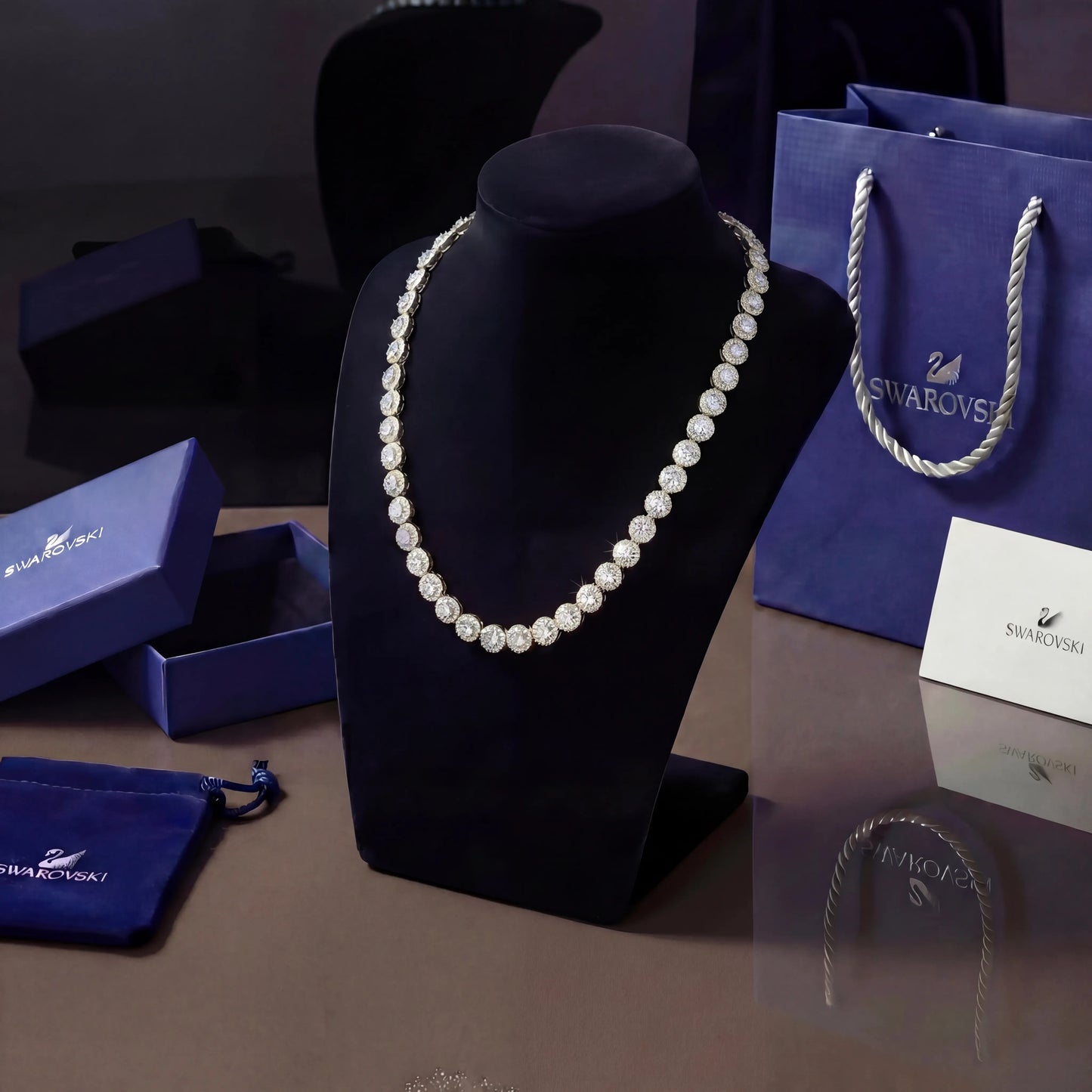 COLLAR CRISTAL SWAROVSKI ANGELIC + KIT DE REGALO ZOCALO ONLINE