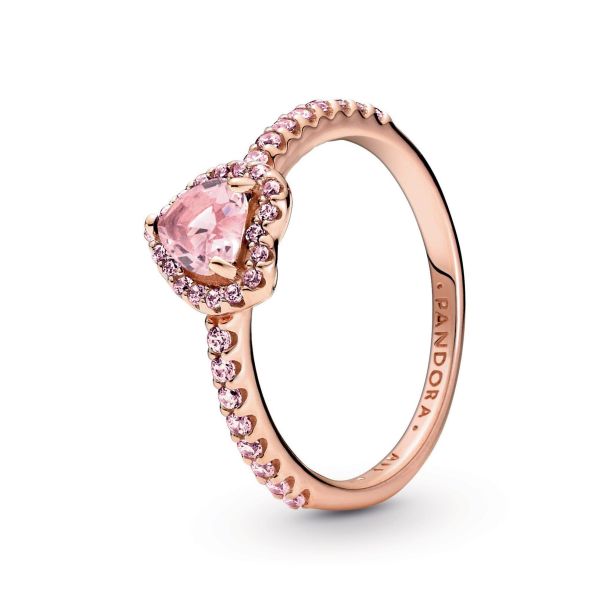 ANILLO DESLUMBRANTE CORAZON PANDORA ROSE GOLD - ZOCALO ONLINE