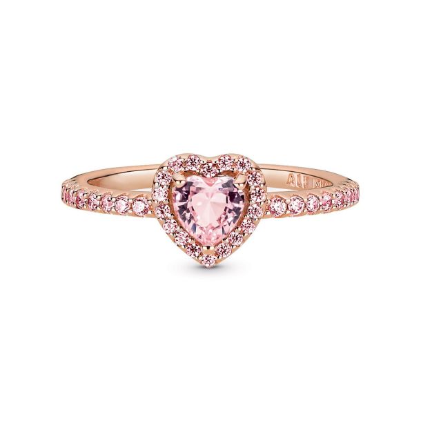 ANILLO DESLUMBRANTE CORAZON PANDORA ROSE GOLD - ZOCALO ONLINE