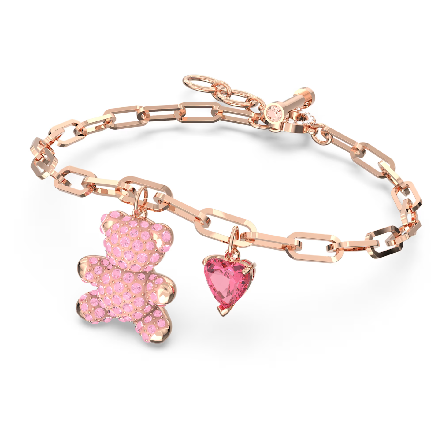 PULSERA BRAZALETE TEDDY BEAR OSO SWAROVSKI + KIT DE REGALO