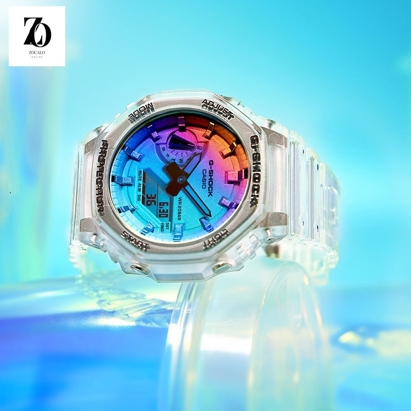 RELOJ CASIO G SHOCK GA2100 SR - ZOCALO ONLINE